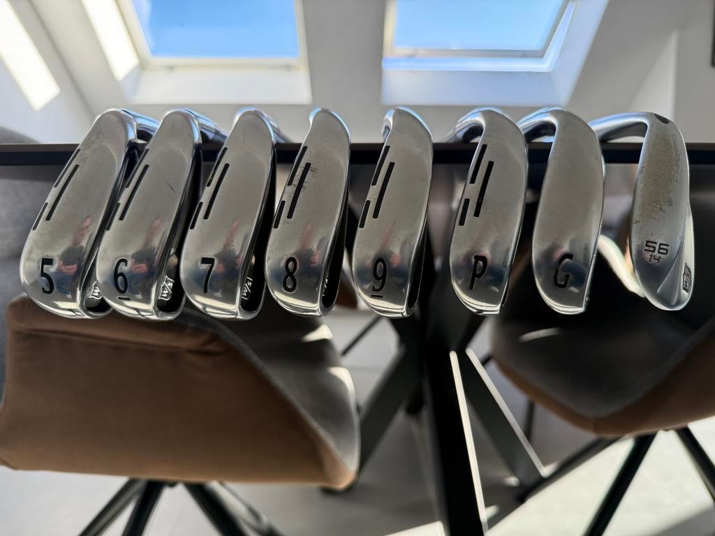 Wilson D9 compleet golfpakket inclusief tas, Ophalen, Gebruikt, Set, Overige merken