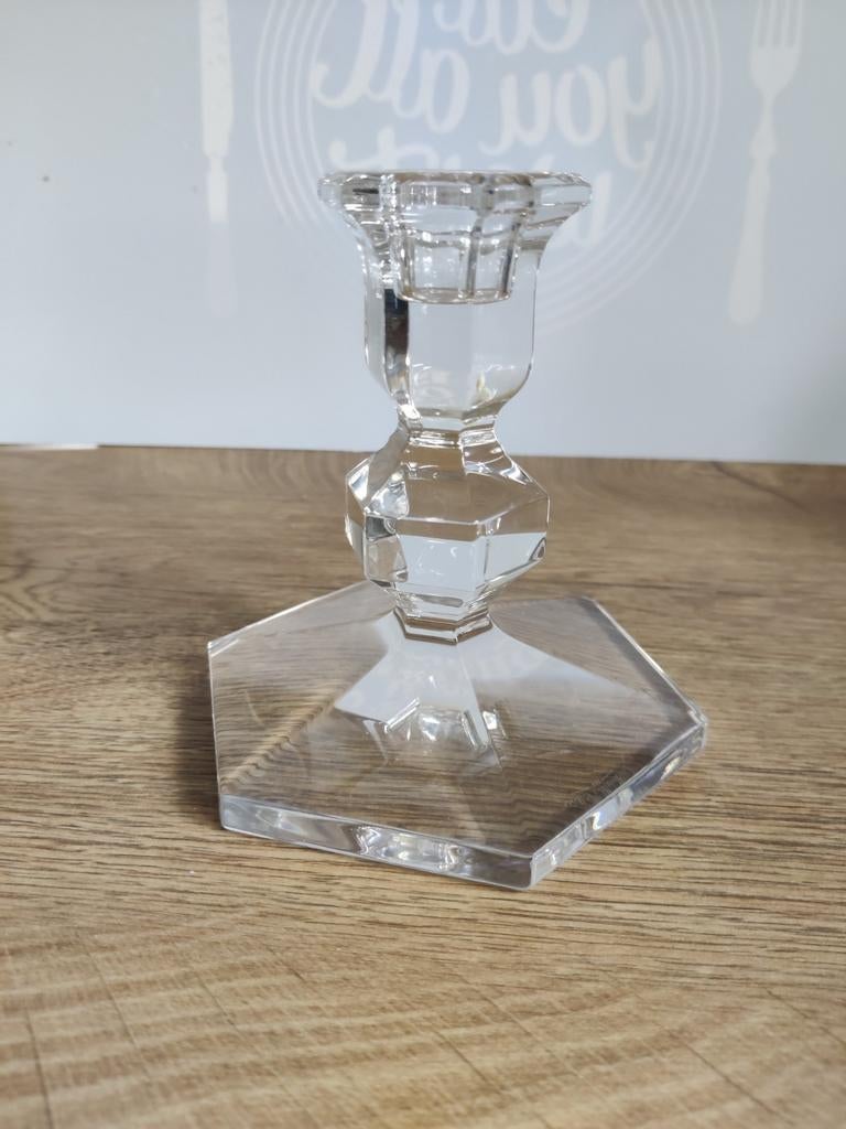 Bougeoir Val Saint-Lambert, Antiquités & Art, Enlèvement, Cristal