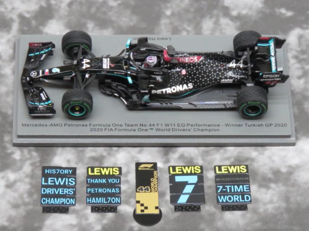 Lewis Hamilton 1:43 Winner Turkish GP 2020 GP S6488 W11 F1, Ophalen of Verzenden, Nieuw, Formule 1