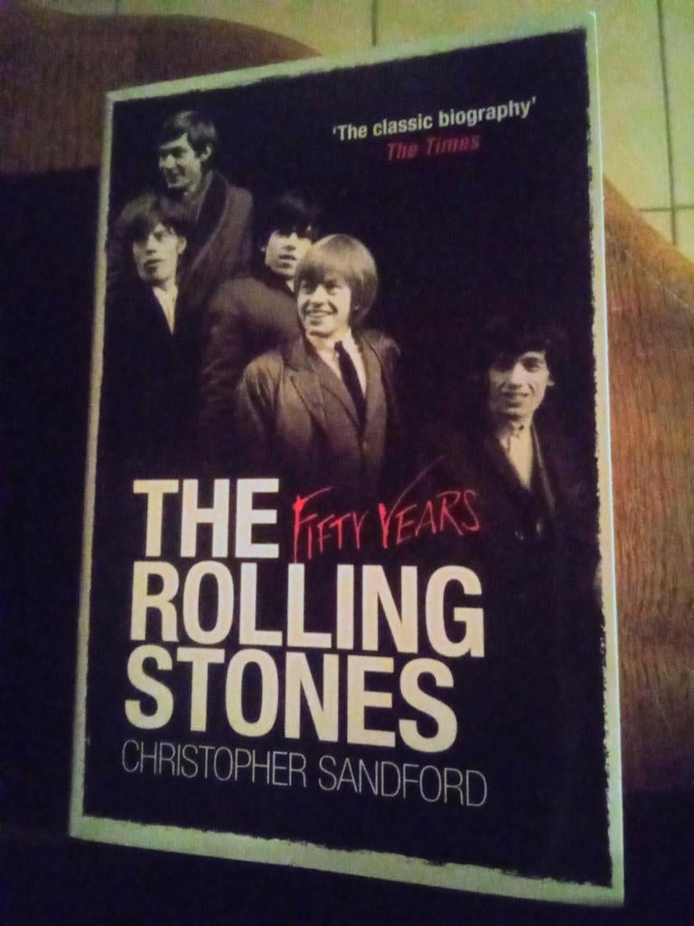 Boek over The Rolling Stones, Ophalen of Verzenden