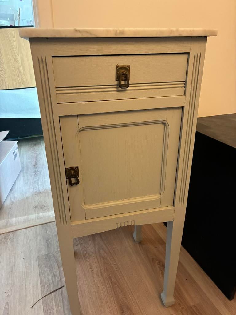 Authentiek kastje, Ophalen, Gebruikt