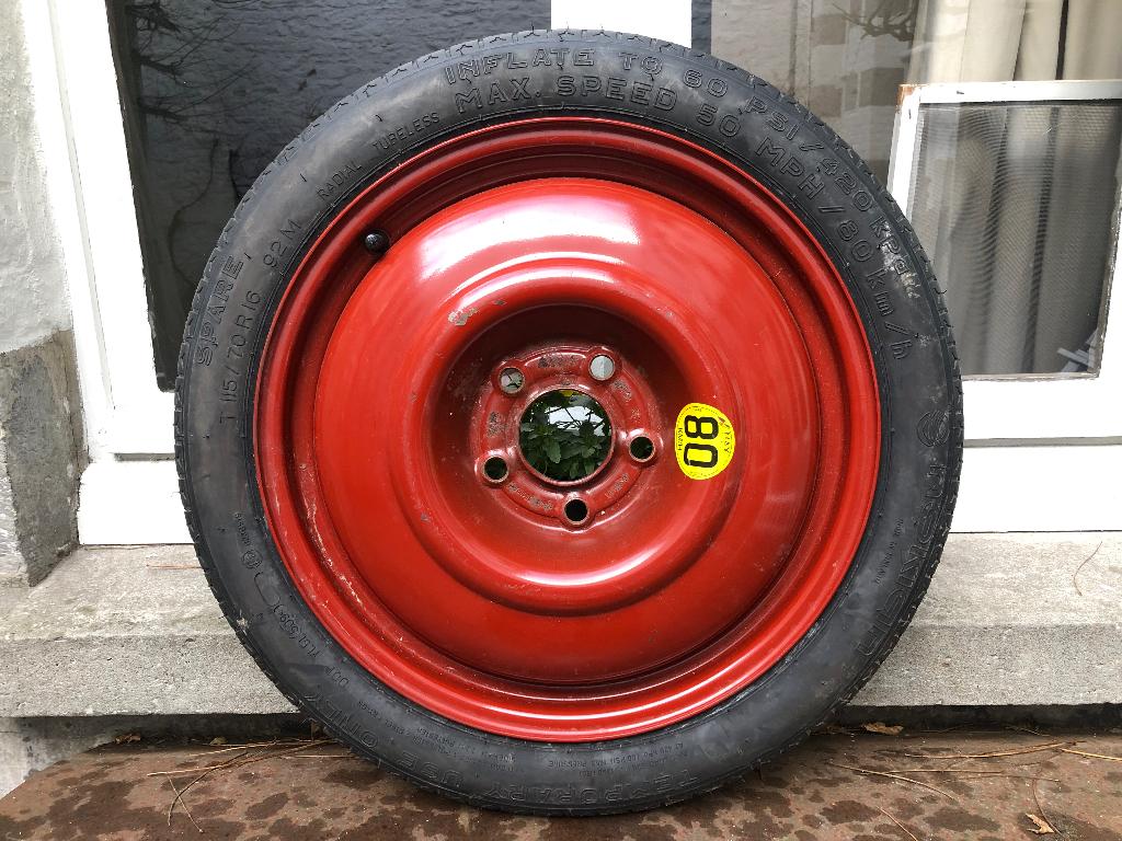 Galette pour voiture, Enlèvement, Comme neuf