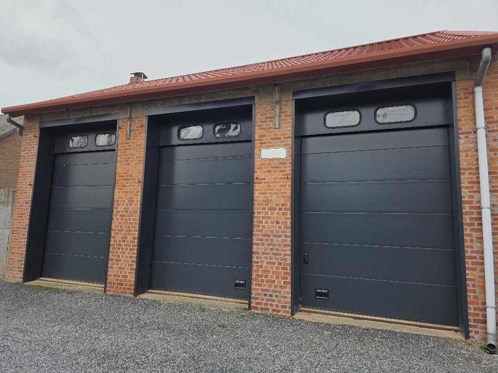 Portes Sectionnelles, Bricolage & Construction, Châssis & Portes coulissantes, Enlèvement, Comme neuf, Autres matériaux, Autres types