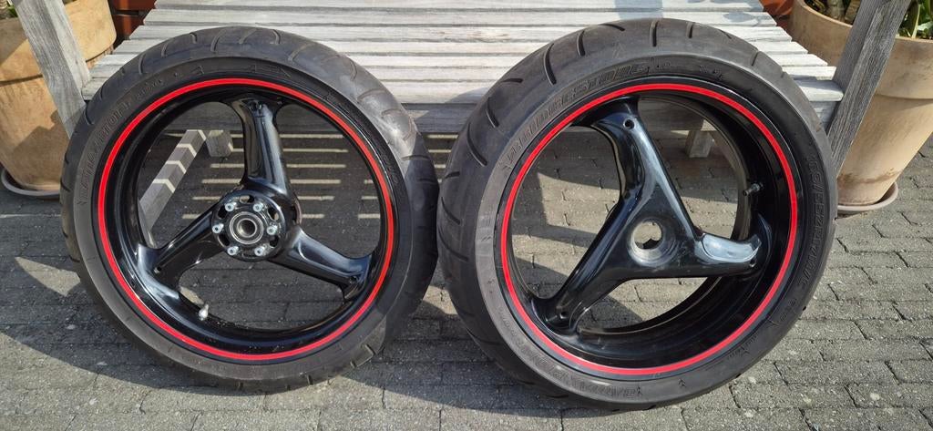 DUCATI 996 1999 VELGEN zwart, Motoren, Ophalen of Verzenden