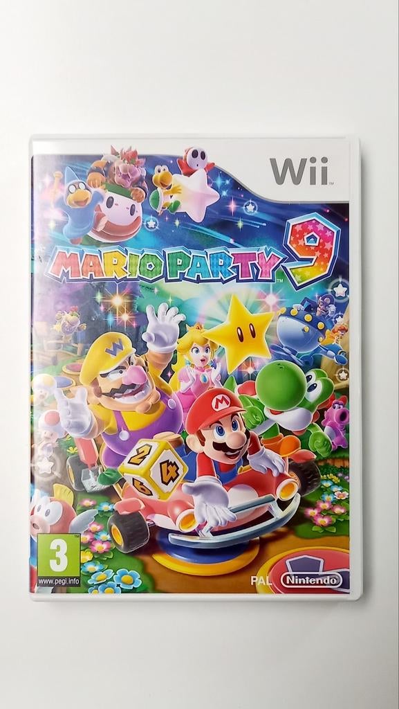 MARIO PARTY 9 - Wii en Wii U., Overige genres, Eén computer, Ophalen of Verzenden, Zo goed als nieuw