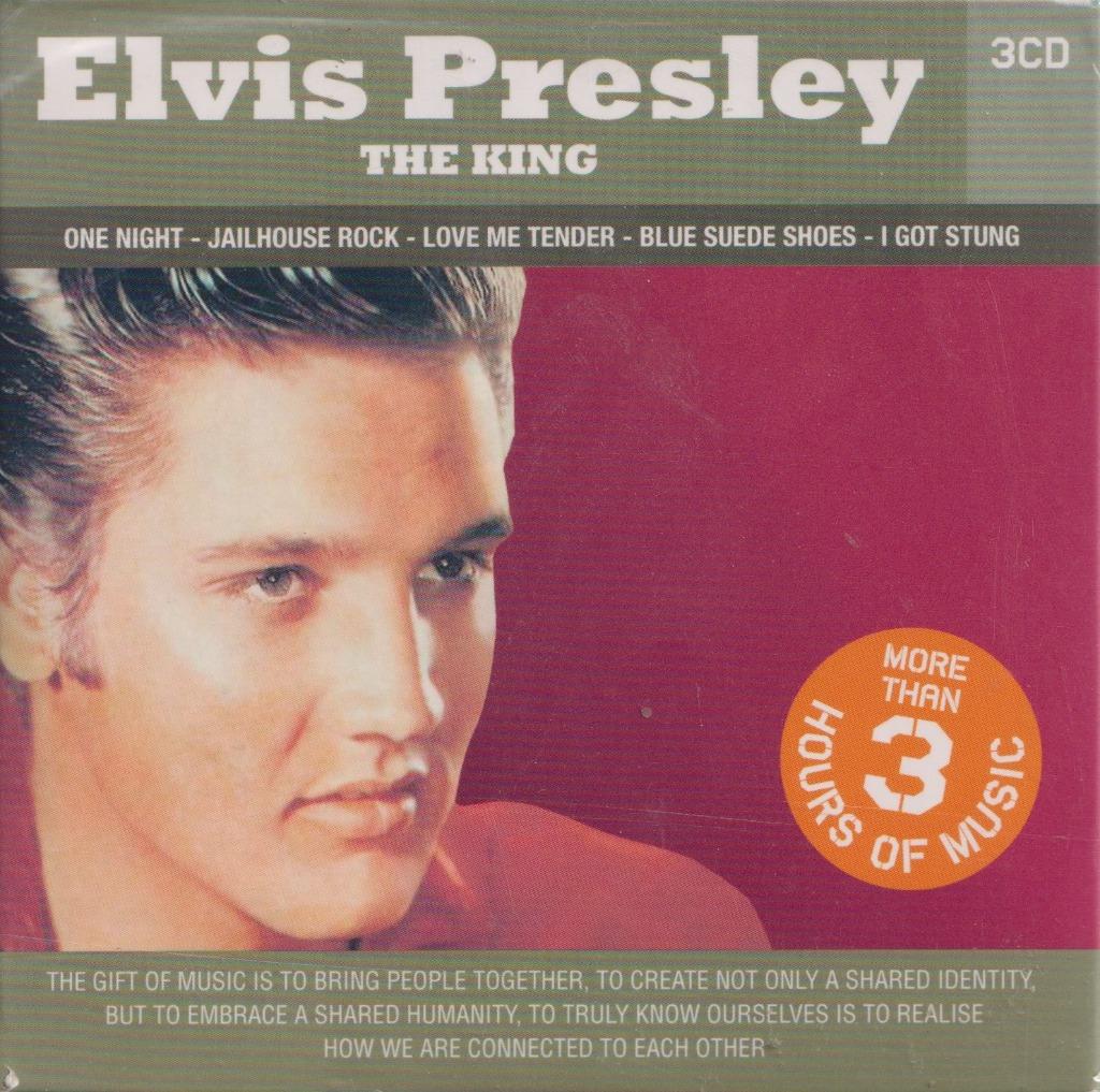 Elvis Presley – 3 CD-box – The King, Ophalen of Verzenden, Zo goed als nieuw