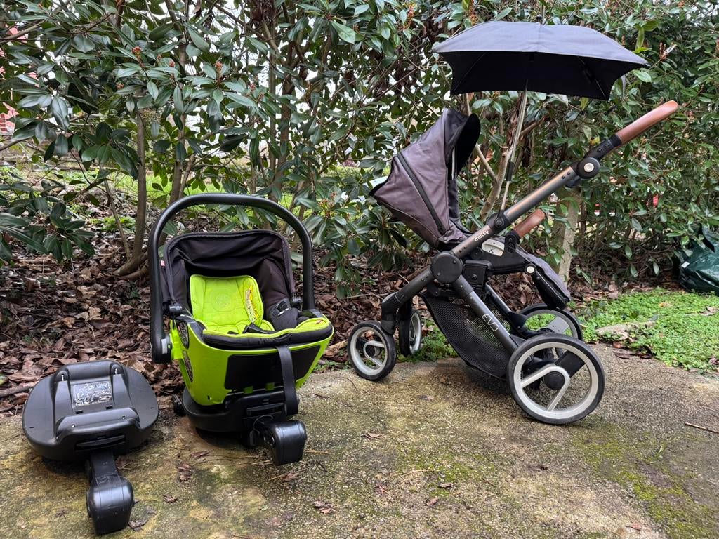 Ensemble poussette et siège auto isofix, Poussette combi, Avec siège auto, Enlèvement, Utilisé