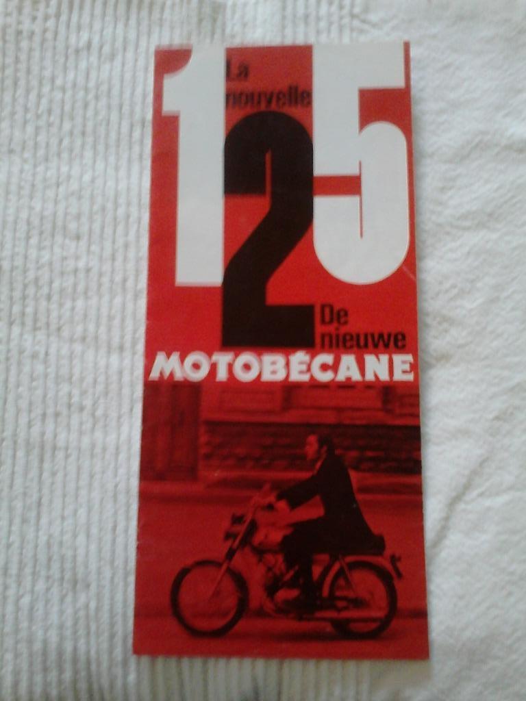 DOCUMENTATION MOTOBECANE 125 ANNEES 70', Enlèvement ou Envoi, Neuf