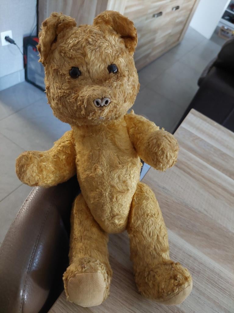 Antieke beer 40 cm, Verzamelen, Ophalen