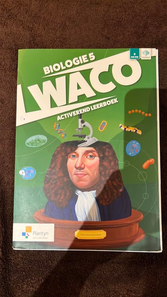 Waco biologie 5 activerend doorstroom, Livres, Enlèvement, Comme neuf, Biologie