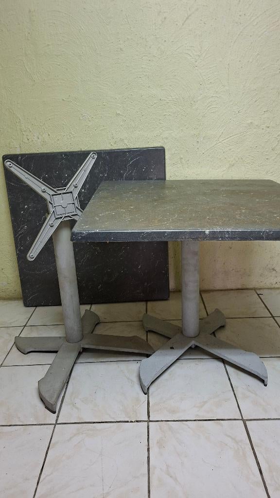 terrastafels horeca terrasstoelen korting opklapbaar, Tuin en Terras, Tuintafels, Ophalen, Zo goed als nieuw