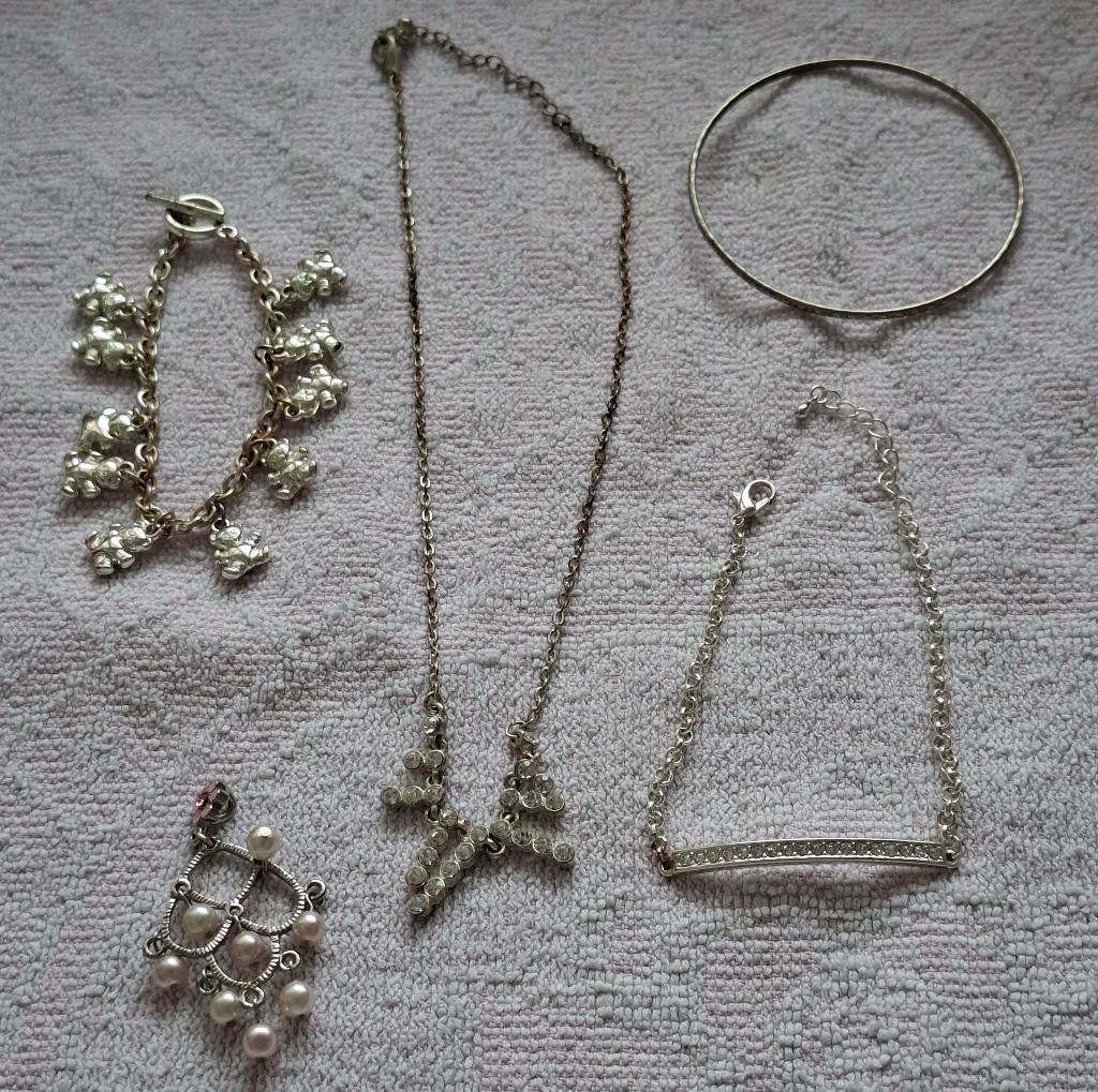 bijoux vintage en argent, Bijoux, Sacs & Beauté, Bijoux anciens, Enlèvement ou Envoi, Autres matériaux, Autres types