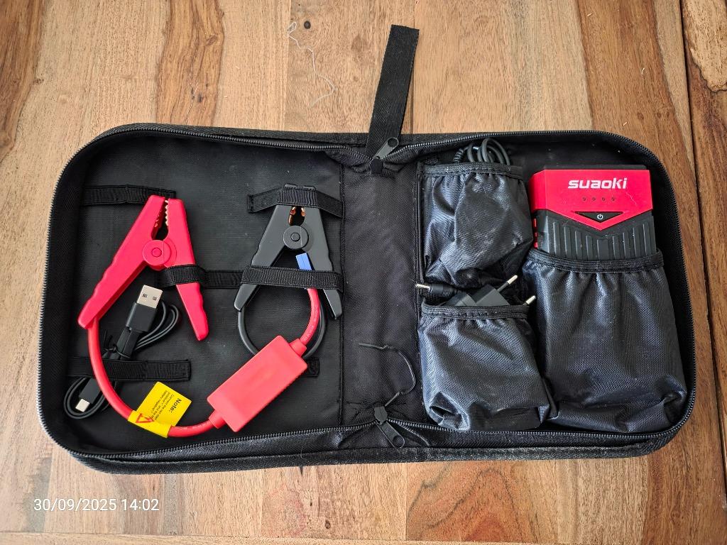 Jump Starter + draagbare oplader Suaoki T10, Ophalen of Verzenden, Gebruikt