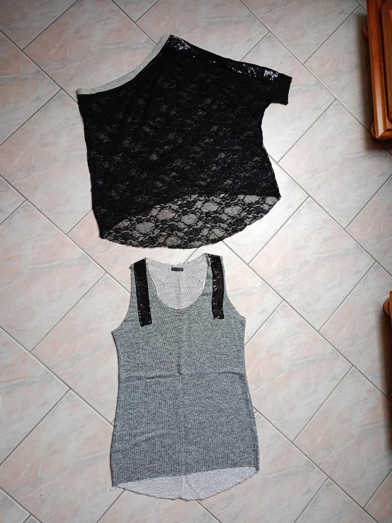 Tops, Gris, Taille 36 (S), Comme neuf, Nuna Lie