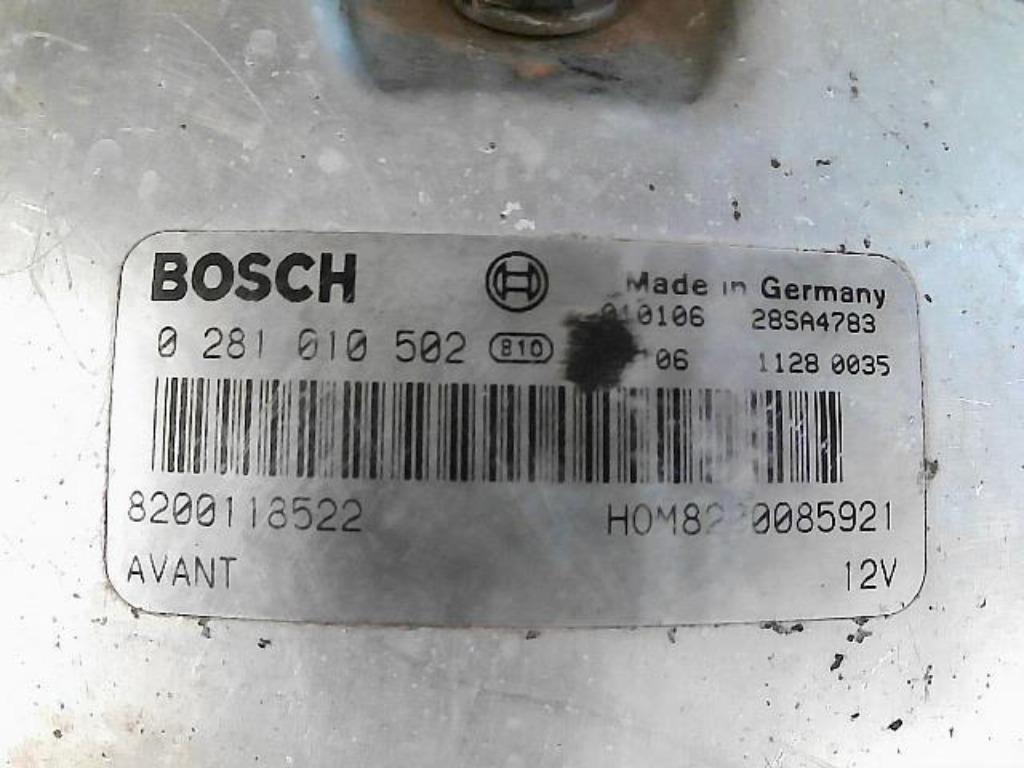 Boitier moteur Renault Kangoo 1.9DTi 59kw 0281010502 (644), Enlèvement ou Envoi, Utilisé, Renault