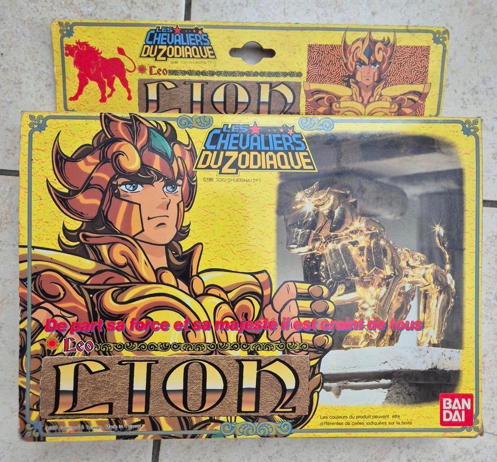 Chevalier du Zodiaque1987-boîte d'origine/Armure métal, Collections, Enlèvement ou Envoi