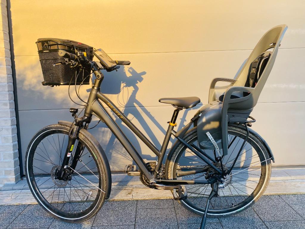 Vélo Dame de qualité - SCOTT - Comme Neuf - Ultra équipé !, 1 zitje, Ophalen, Overige merken, Mandje