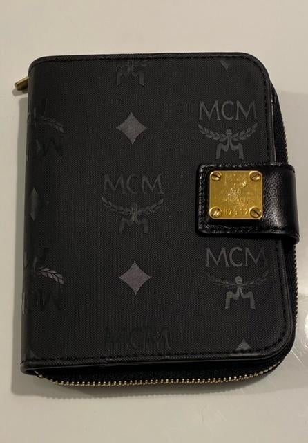 MCM zwarte portefeuille, Handtassen en Accessoires, Ophalen of Verzenden, Nieuw, Zwart, Overige merken