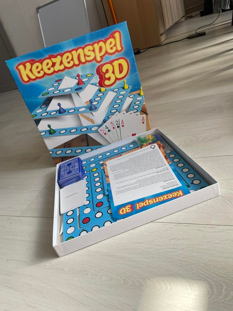 Keezenspel 3D, Een of twee spelers, Ophalen, Gebruikt