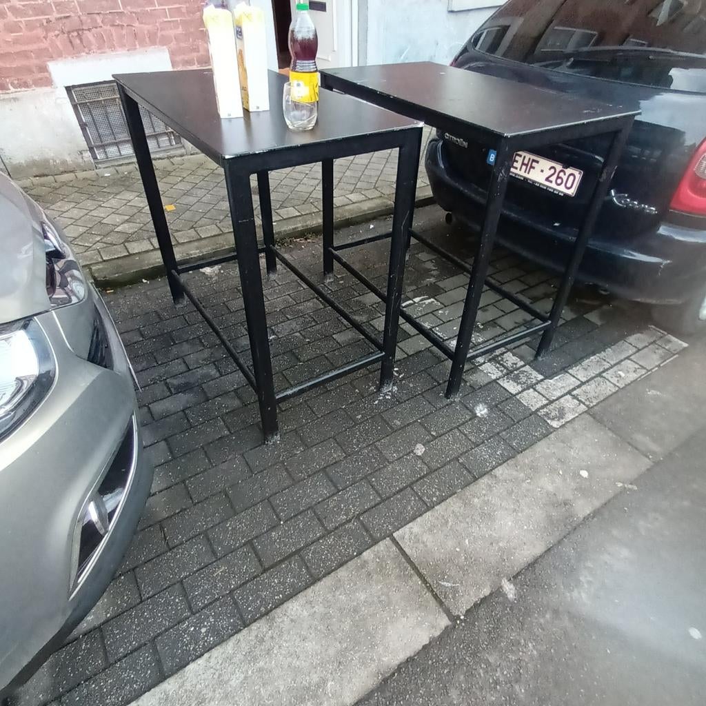 2 table mange debout, Maison & Meubles, Enlèvement