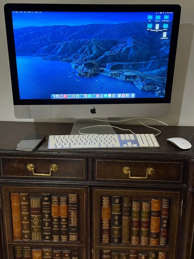 iMac Retina 5K 27-inch 2017 2TB, Computers en Software, Apple Desktops, Ophalen, 64 GB of meer, HDD, IMac