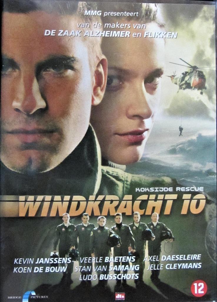 DVD ACTIE- WINDKRACHT 10 (KEVIN JANSSENS- VEERLE DOBBELAERE, Alle leeftijden, Ophalen of Verzenden, Zo goed als nieuw, Actiethriller