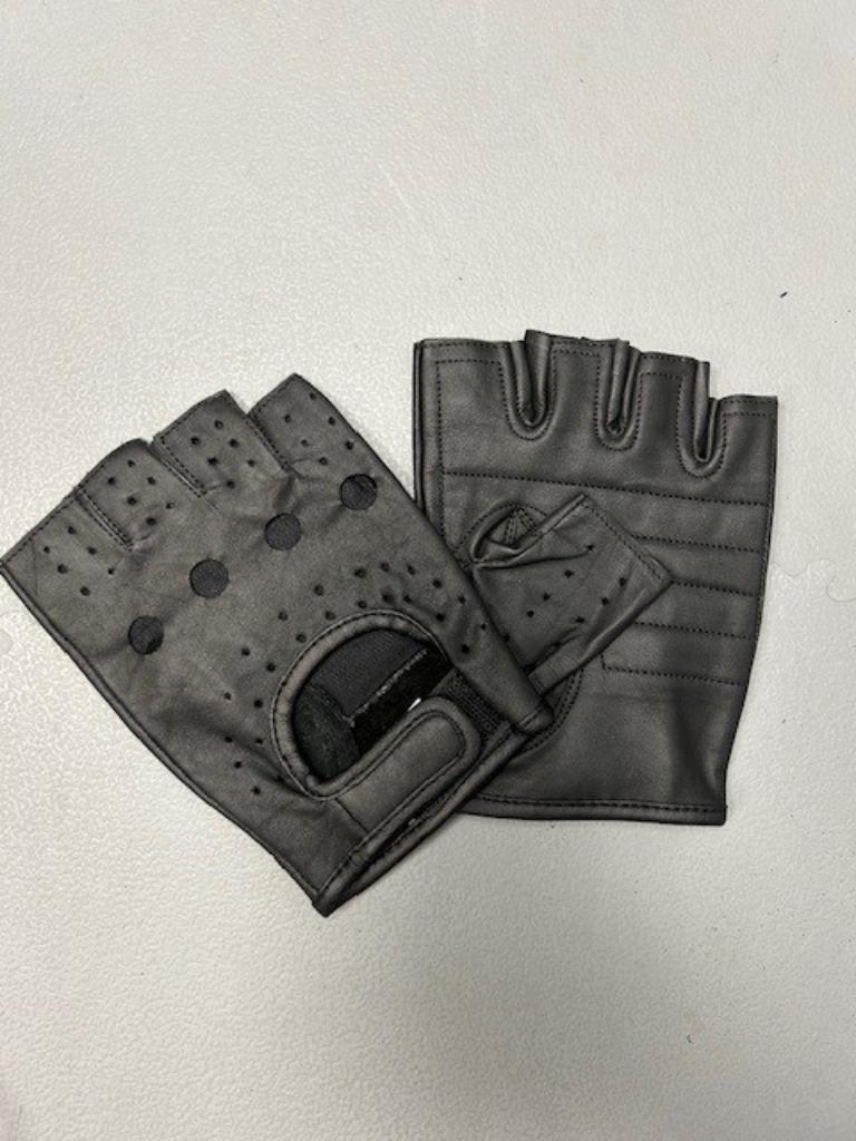 Gants en cuir sans doigts - custom - voiture - chariot, Buse, Enlèvement ou Envoi, ., .