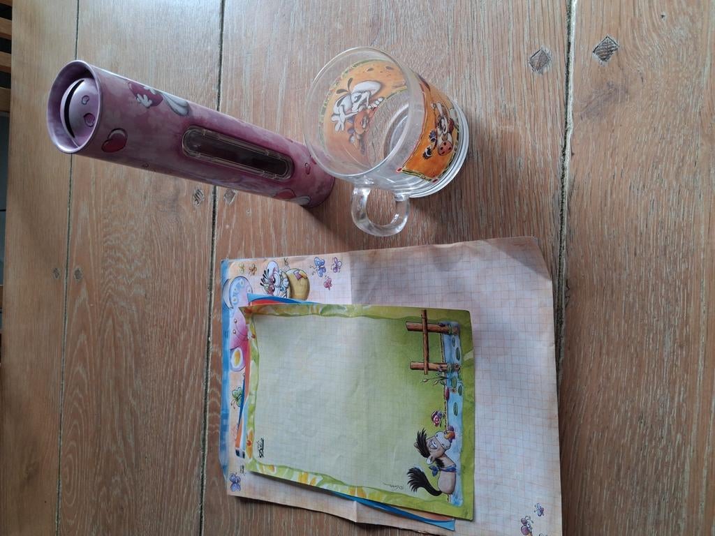 Tirelire  et tasse diddl, Verzamelen, Ophalen of Verzenden, Diddl, Gebruikt