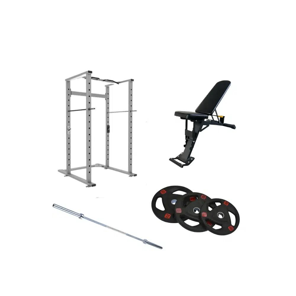 GYMFIT – VOLLEDIG HOME GYM PAKKET, Sports & Fitness, Équipement de fitness, Utilisé, Autres types, Bras, Jambes, Pectoraux, Abdominaux