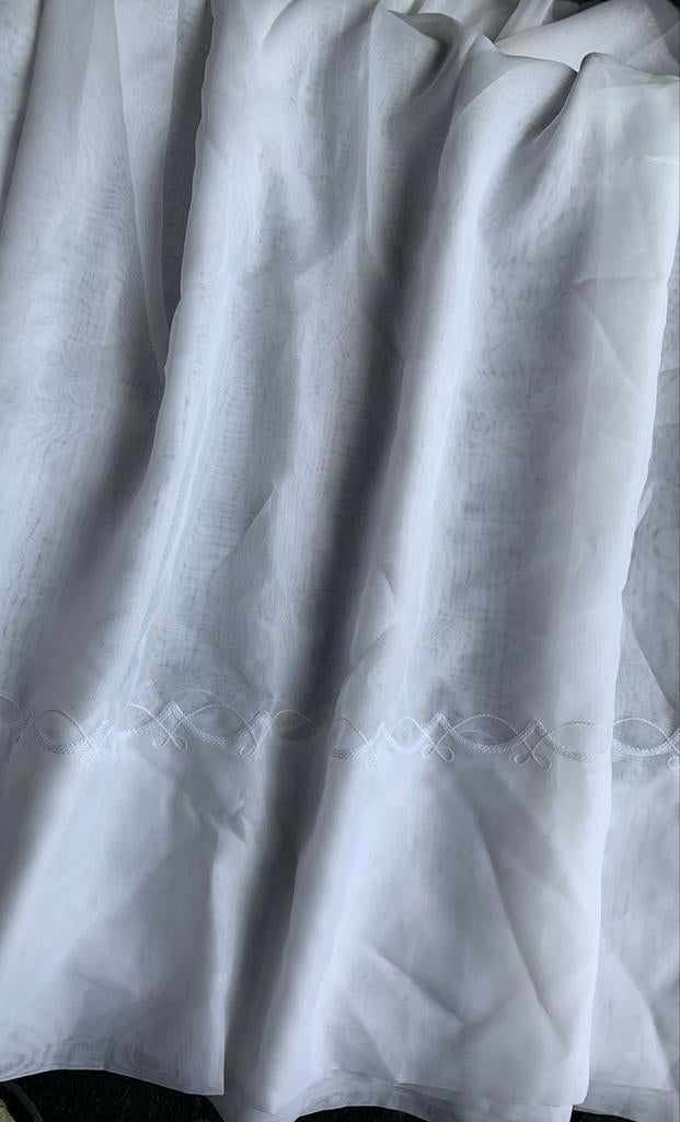 Rideaux en tissu L 4 m x 1 m 30, Neuf, Enlèvement ou Envoi, 120 cm ou plus, 30 à 200 cm