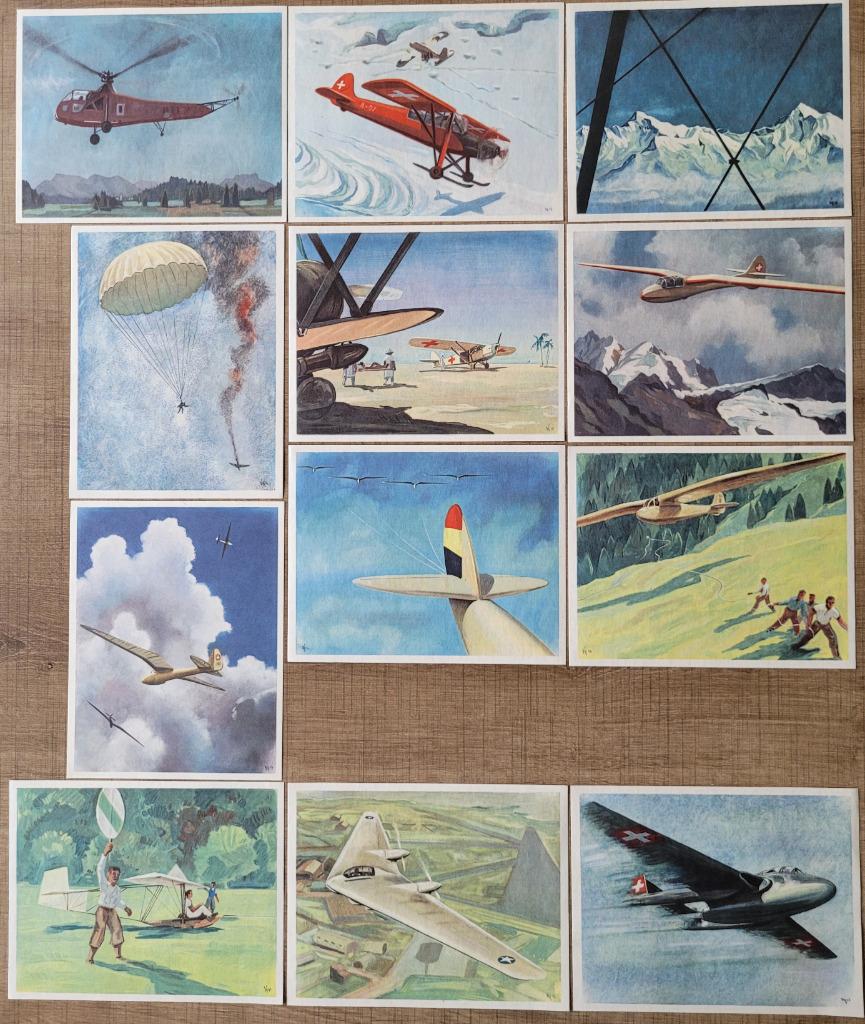 56 grote prenten/ tekeningen: De verovering van het luchtrui, Enlèvement ou Envoi, Comme neuf, Autres sujets/thèmes, Gravure