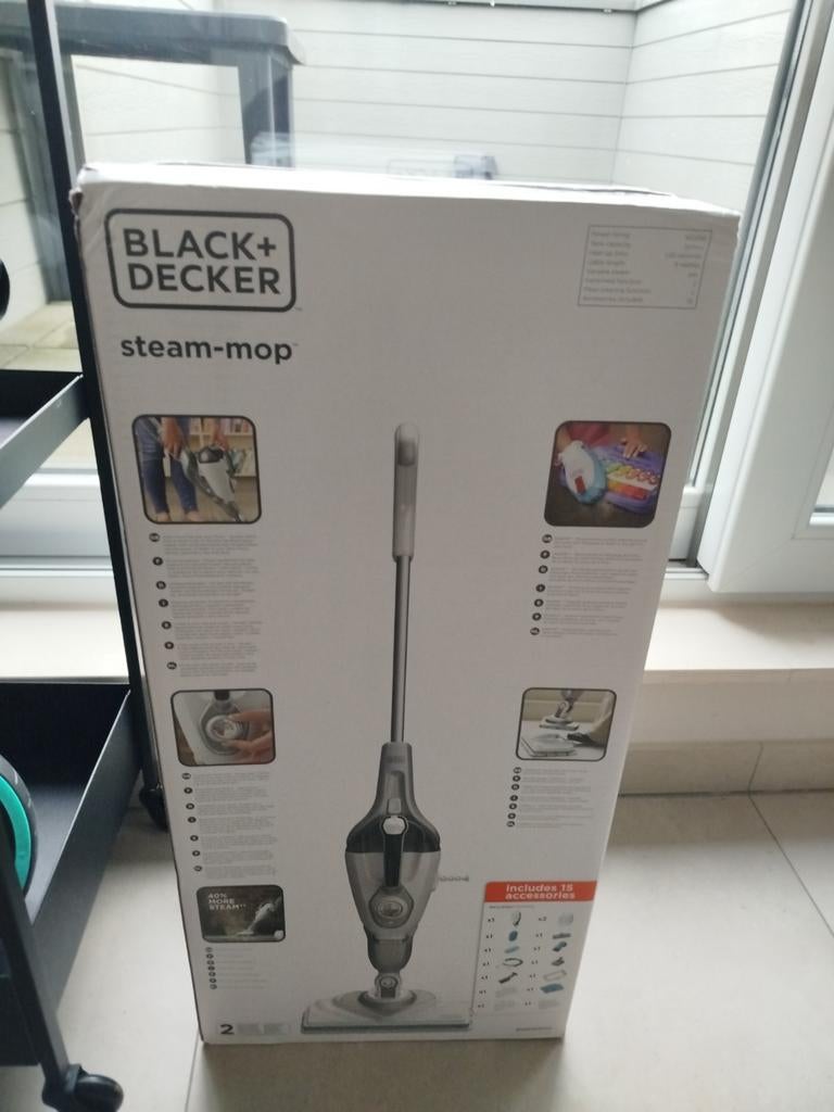 Stoommop Steamitt Black+Decker, Ophalen