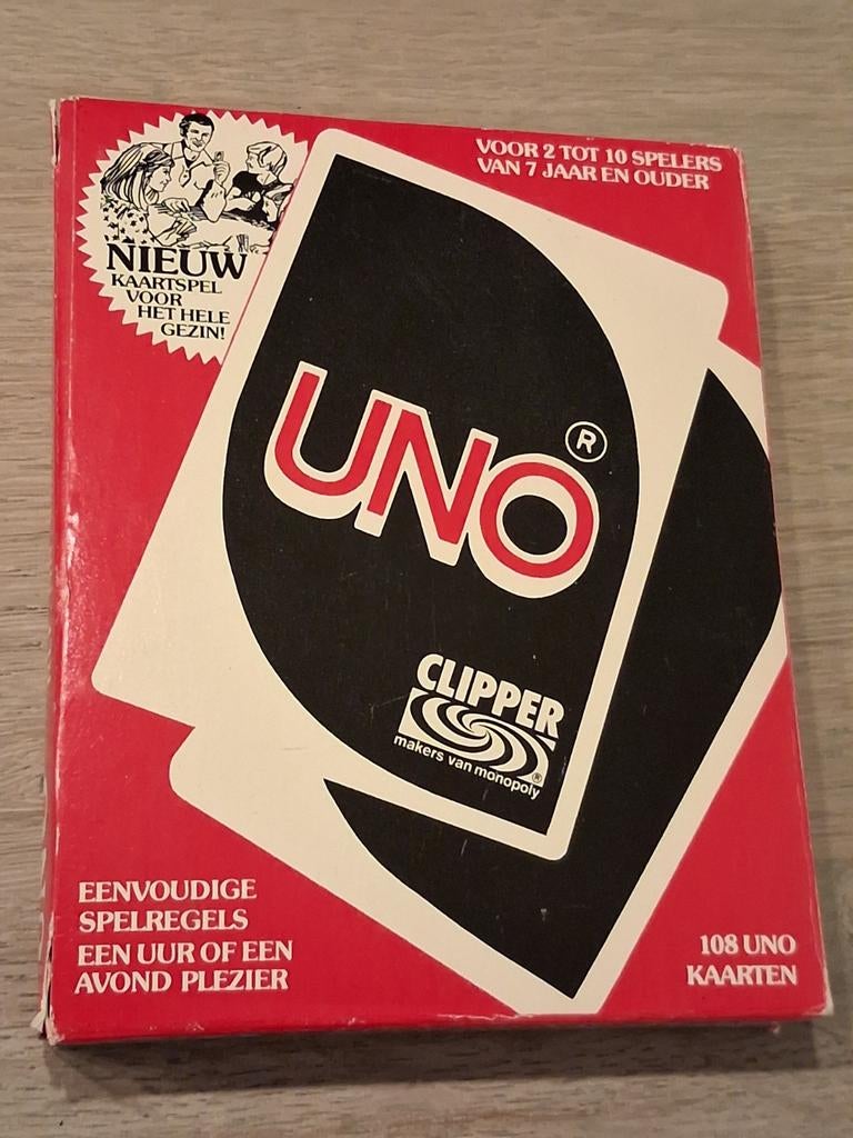 Vintage uno 1980 inutilisé, Enlèvement ou Envoi