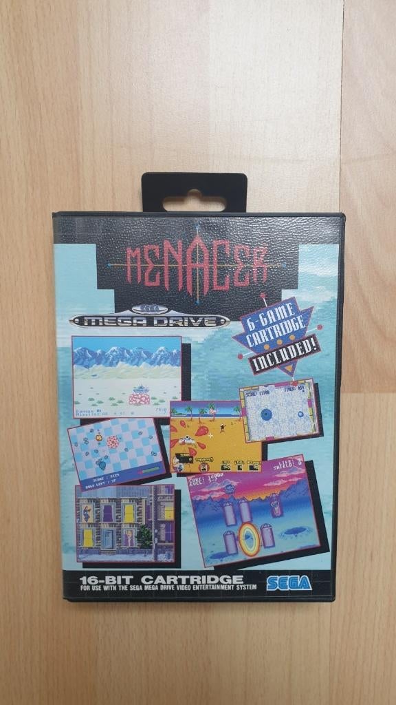 Megadrive - Menacer - Jeu avec boîte, Enlèvement ou Envoi, Utilisé
