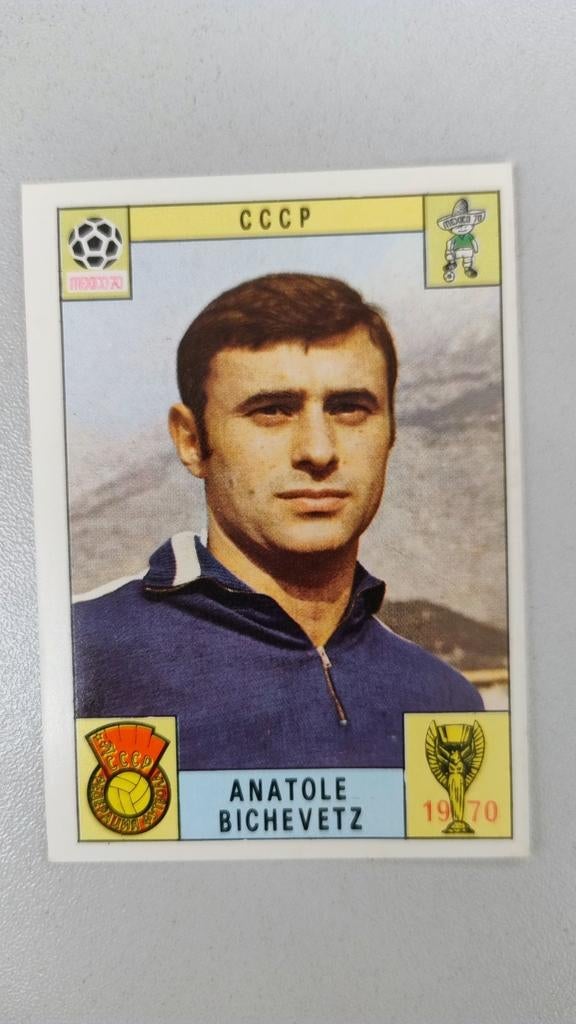 Panini Mexico 70: CCCP - Anatole Bichevetz., Ophalen of Verzenden, Zo goed als nieuw