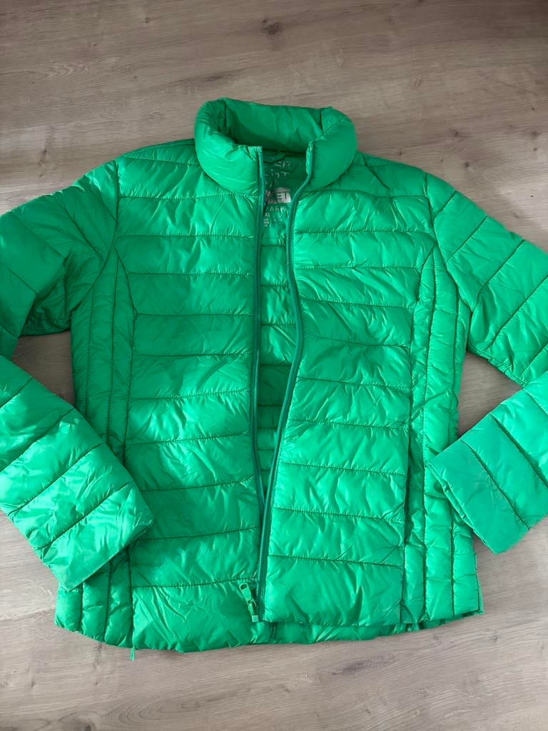 Groene jas van Primark, Kleding | Dames, Ophalen, Zo goed als nieuw, Maat 34 (XS) of kleiner