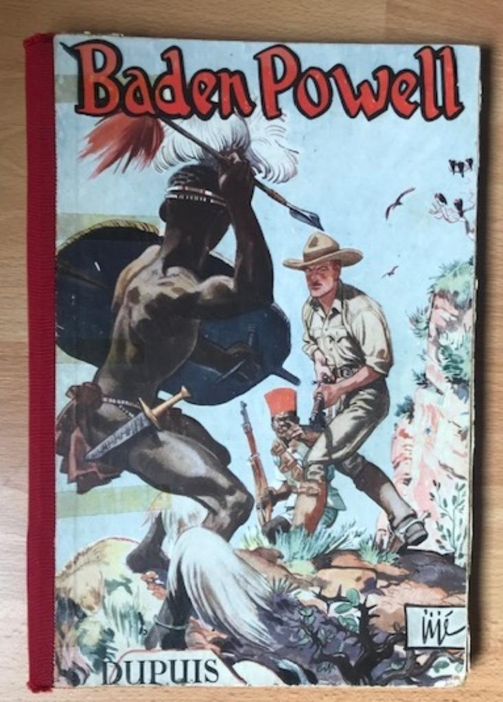 FRANSE BADEN POWELL EO  JIJE ROBBEDOES SPIROU, Boeken, Stripverhalen, Gelezen, Eén stripboek, Ophalen of Verzenden, Jijé