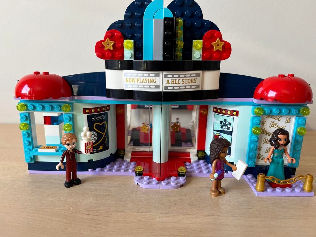 Lego Friends bioscoop (41448), Ophalen, Zo goed als nieuw, Complete set, Lego