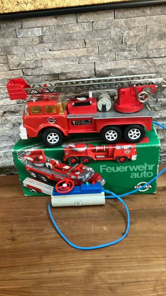 Camion pompiers GAMA, Verzamelen, Ophalen of Verzenden, Gebruikt