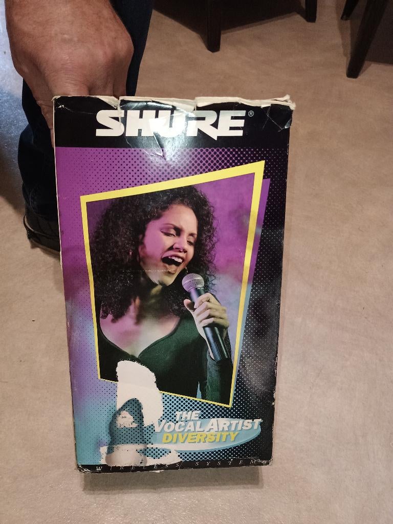 microphone shure sm 58 wireless, Muziek en Instrumenten, Microfoons, Ophalen, Gebruikt, Zangmicrofoon, Draadloos