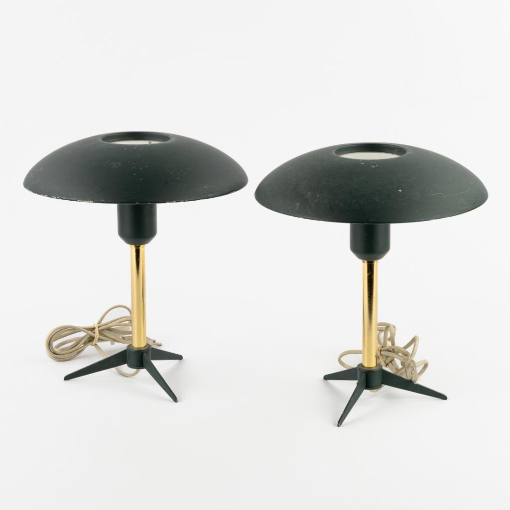 Een paar Minou tafellampen van Louis Kalff voor Phillips, Ophalen of Verzenden, Gebruikt