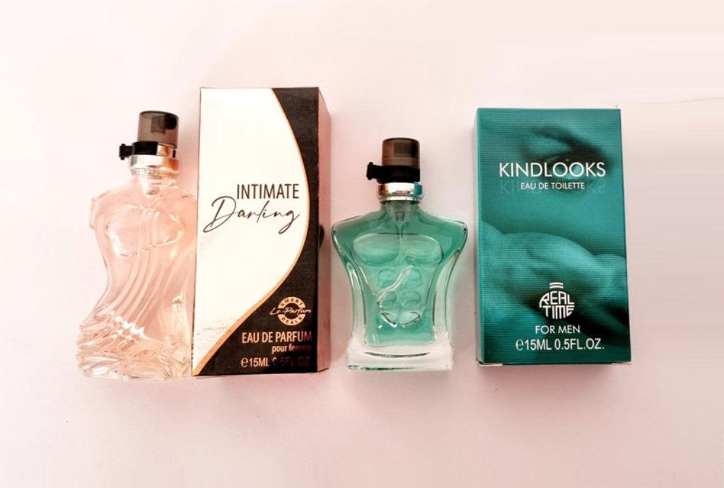 Lot 2 magnifiques miniatures de parfum, Envoi, Neuf, Miniature, Plein