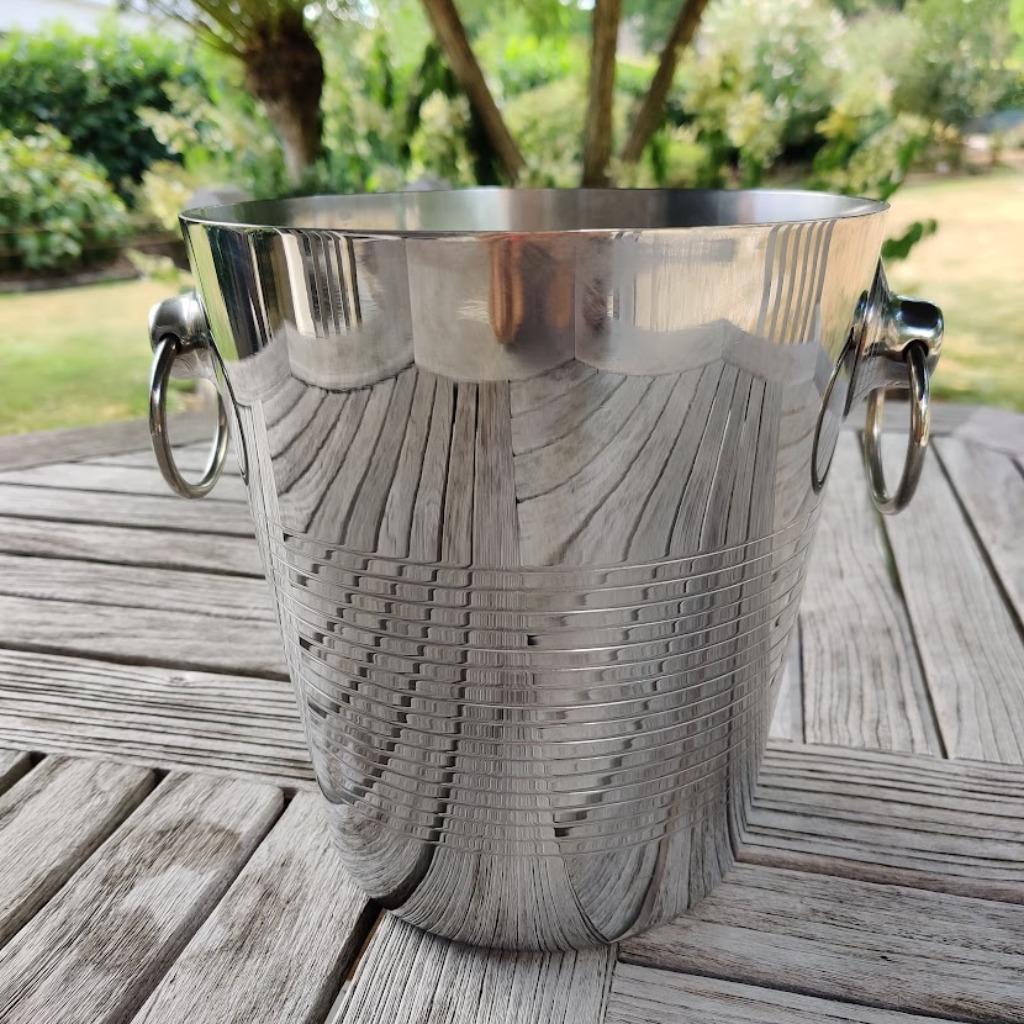 champagne IJsemmer/ wijn cooler/ ice bucket, France LETANG R, Ophalen of Verzenden, Champagne
