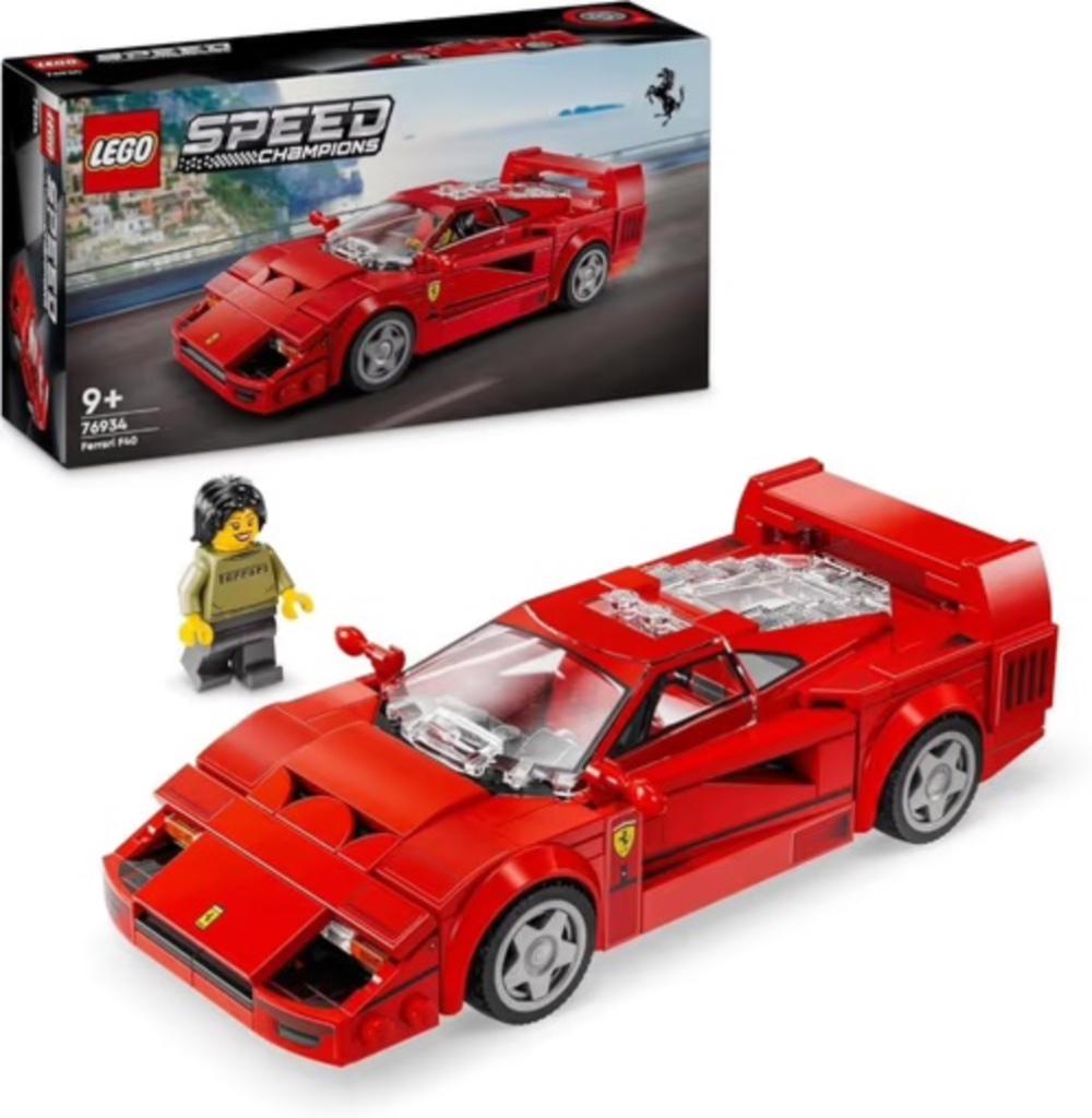 LEGO Speed Champions 76934 Ferrari F40 supercar (nieuw), Enlèvement ou Envoi, Neuf, Ensemble complet, Lego