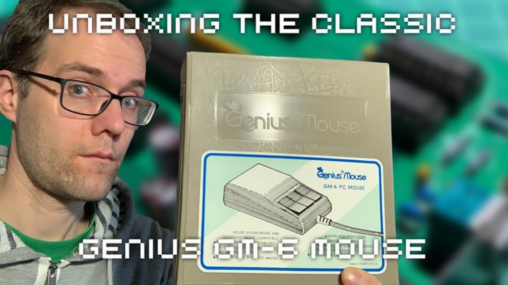 Souris série BOX Genius, modèle GM-6000, vintage des années, Informatique & Logiciels, Enlèvement ou Envoi, Utilisé, Autres types