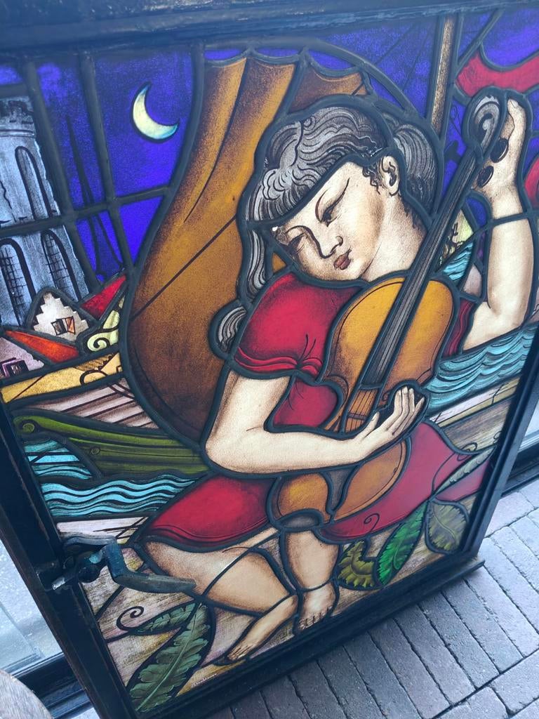 Vitrail ancien, Bricolage & Construction, Enlèvement, Vitrail