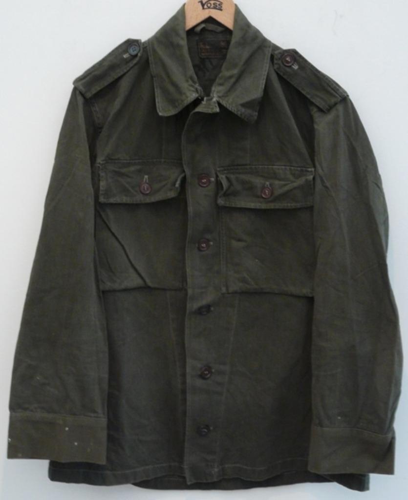 Jas, Gevechts, Uniform, VT, M58, MvO, Maat: 96, KL, 1961.(1), Verzamelen, Militaria | Algemeen, Ophalen of Verzenden, Landmacht