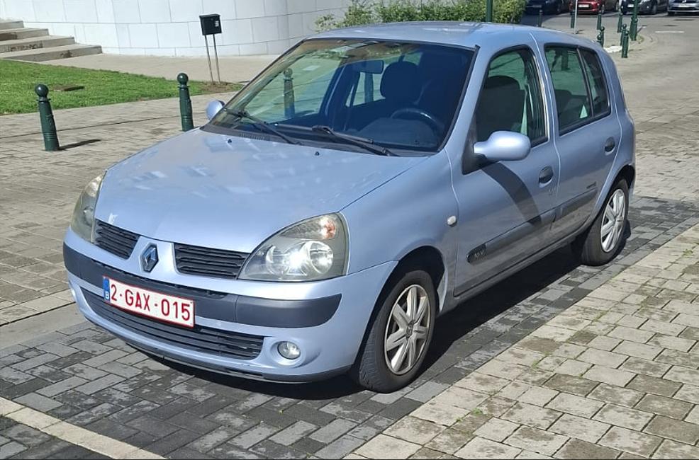 Renault Clio 5p – 128 153 km - Contrôle Vente OK – Car-Pass, Auto's, Renault, 5 deurs, Particulier, Blauw, Euro 4