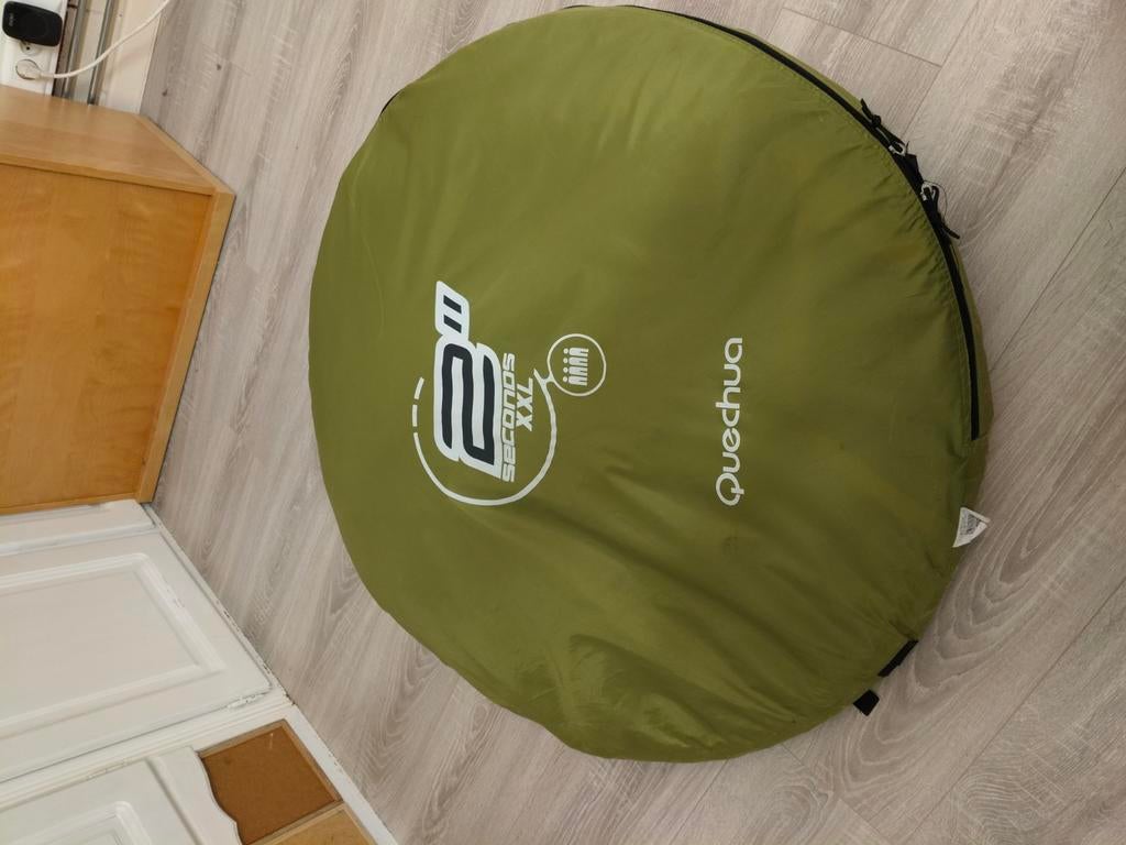 Camper tent, Ophalen