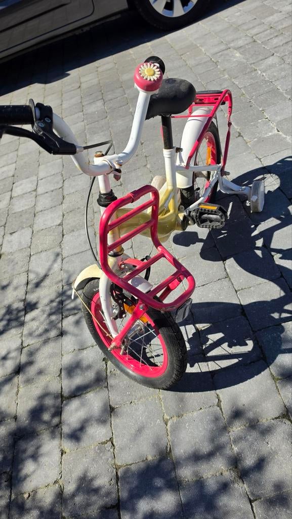 Vélo pour enfant en bon état, Vélos & Vélomoteurs, Enlèvement, Utilisé, Moins de 16 pouces, Stabilisateurs